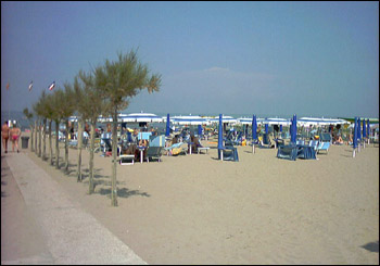 The beach of Sottomarina