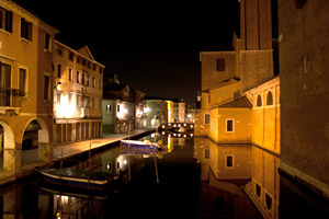 Chioggia by night foto Silvia Baruffaldi